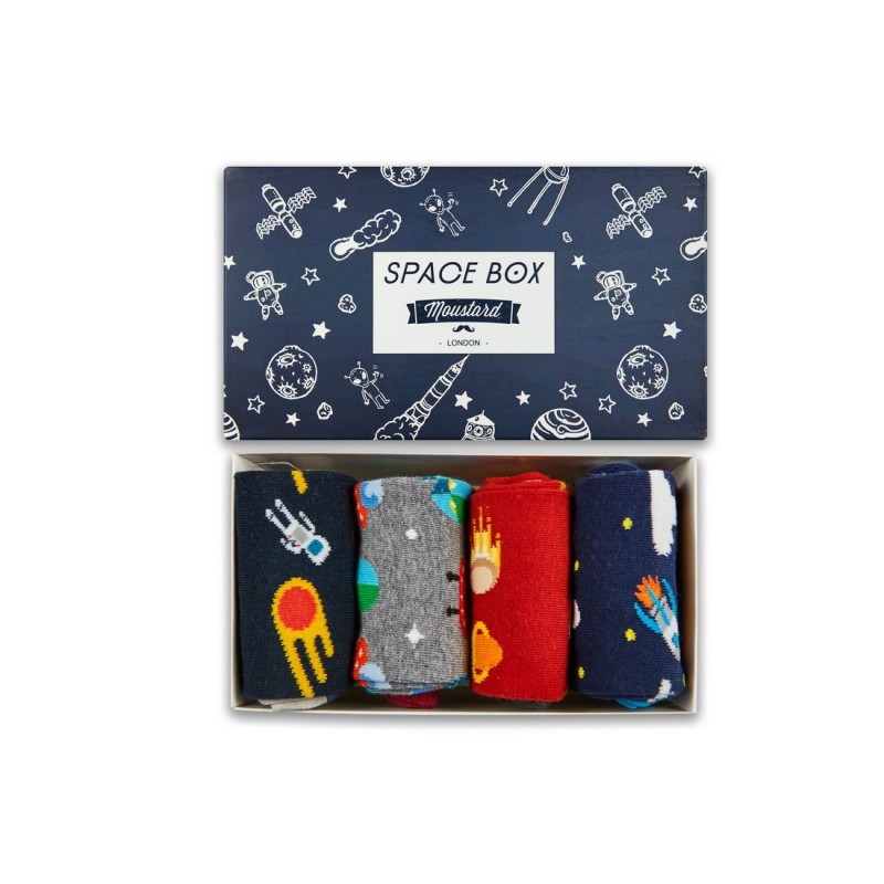 MEN GIFT BOX SPACE, 4 Paia