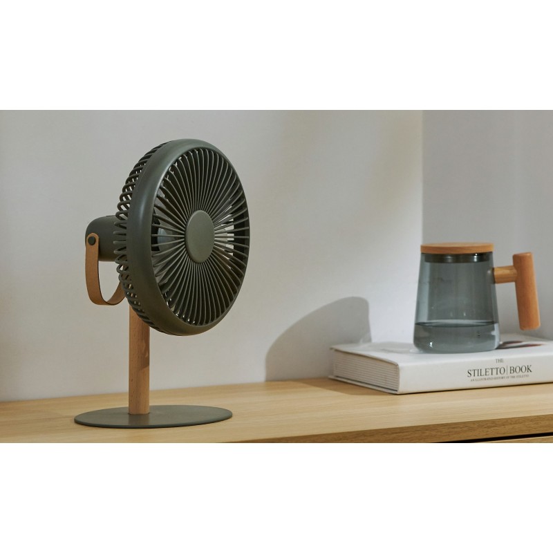 BEYOND PORTABLE DESK FAN LIGHT, Navy Green