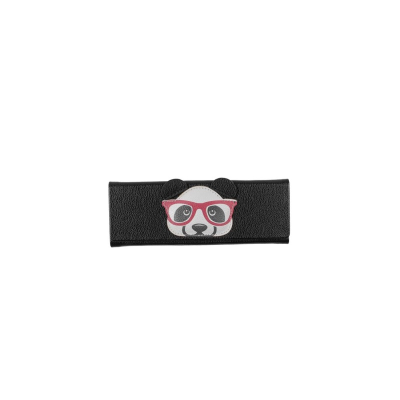 FOLDABLE CASE PANDA BLACK-RED