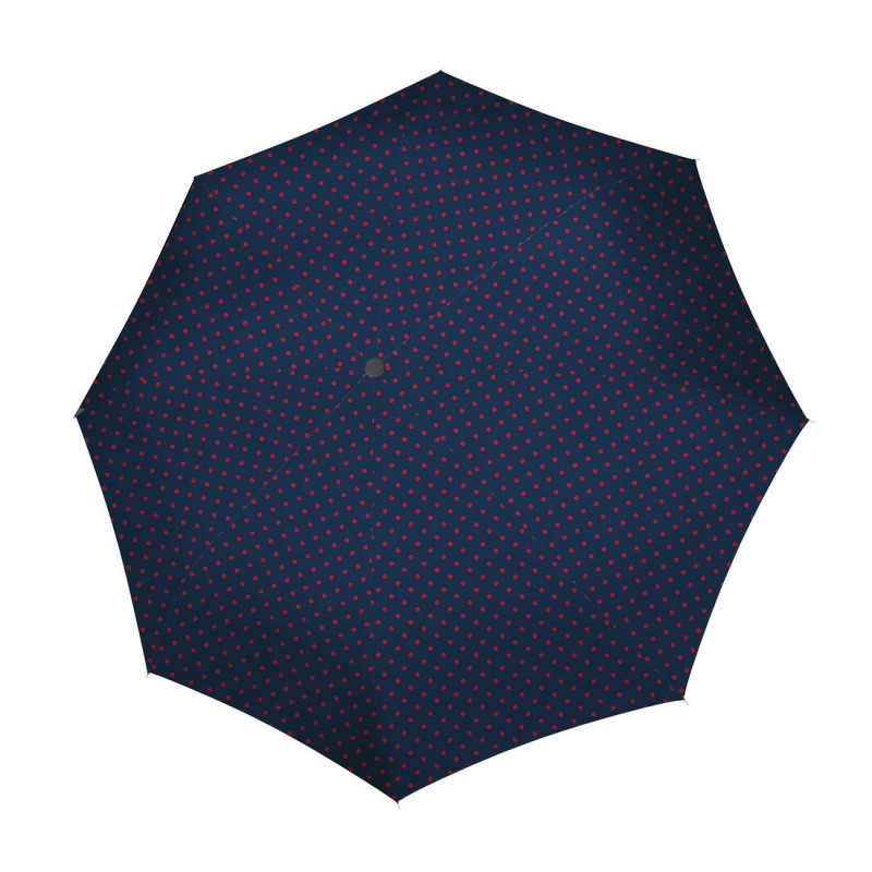 UMBRELLA POCKET DUOMATIC Mixed Dots Red